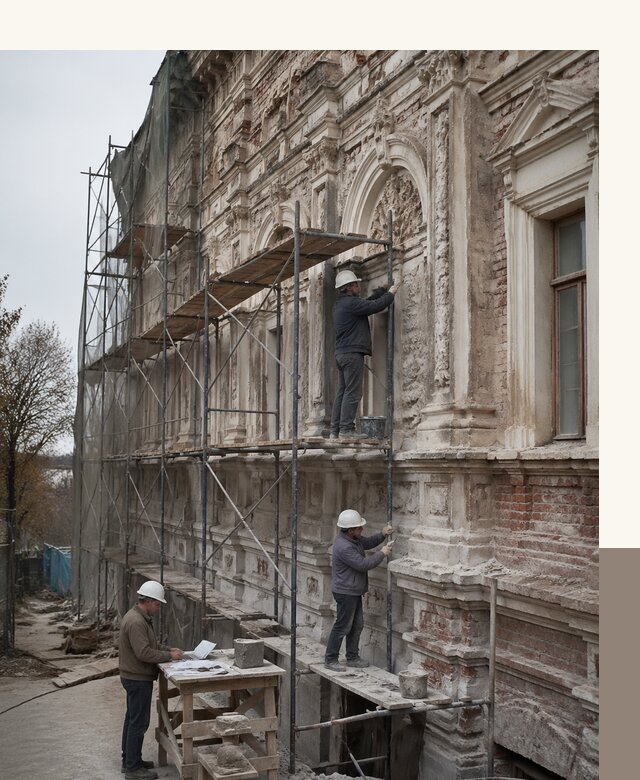 Реставрация объектов культурного наследия под ключ в Муре